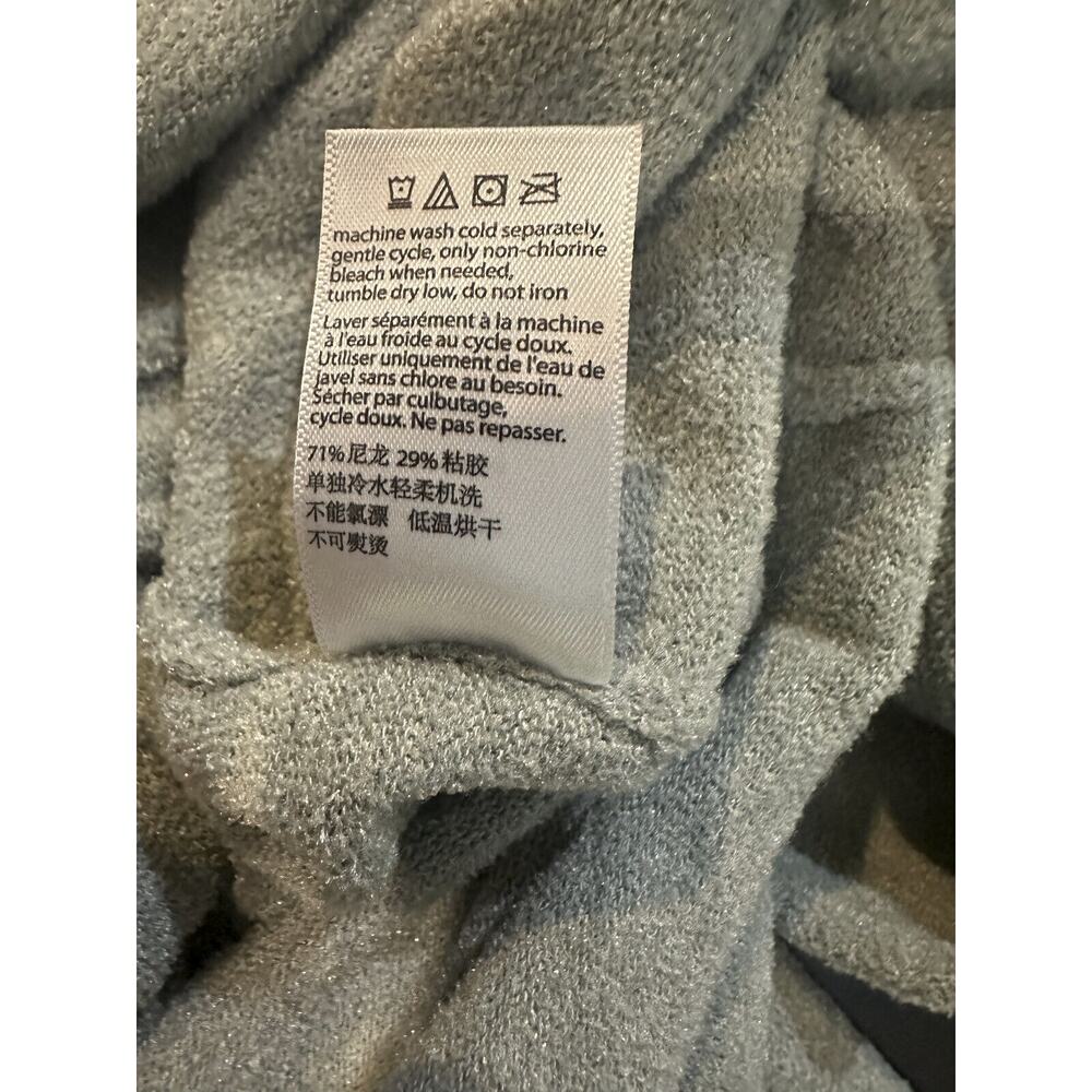 Barefoot Dreams CozyChic Ultra Lite Hi Lo Cardi Seafoam Green Plus Size 2X - Picture 10 of 12